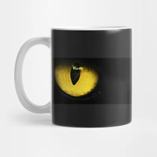 Halloween Cat Eyes Mug